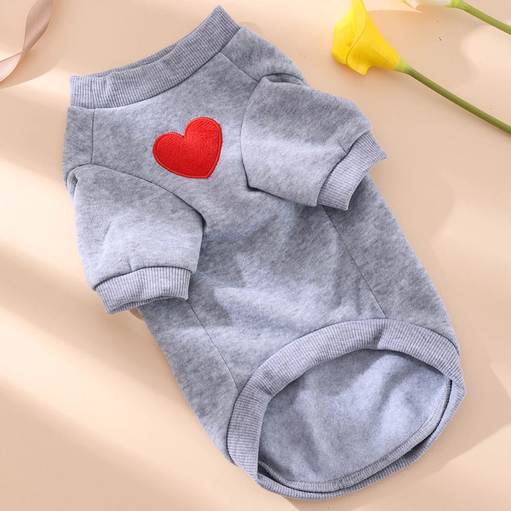 Moletom Pet de Inverno para Gatos e Cachorro Pequeno – Roupa Quentinha com Capuz para Yorkshire, Poodle e Filhotes | Conforto e Estilo