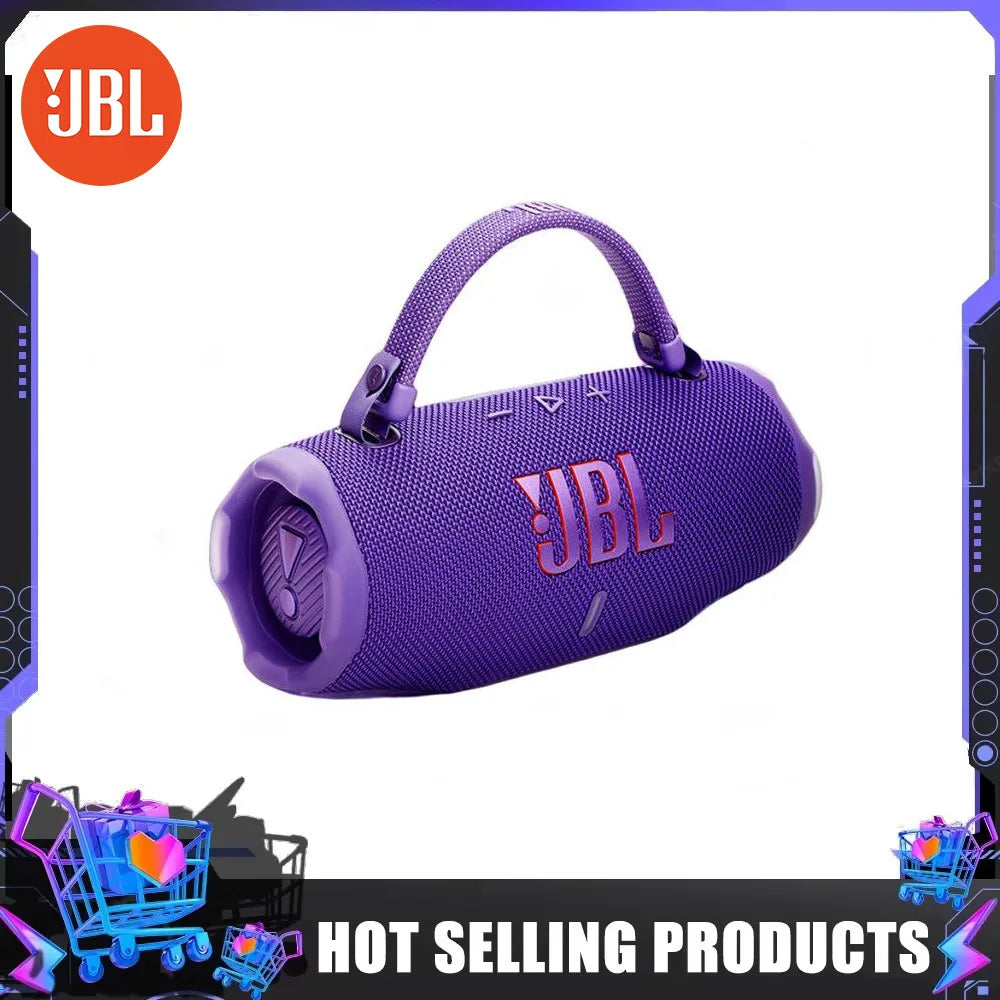 JBL Charge 6 Portable Bluetooth Speaker à Prova d’Água IPX7.