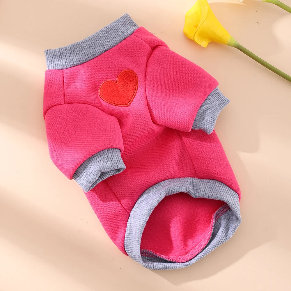 Moletom Pet de Inverno para Gatos e Cachorro Pequeno – Roupa Quentinha com Capuz para Yorkshire, Poodle e Filhotes | Conforto e Estilo
