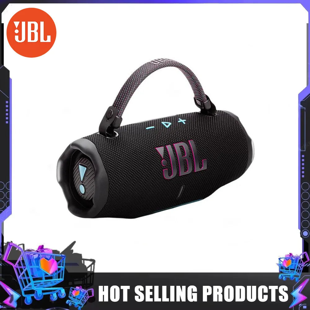 JBL Charge 6 Portable Bluetooth Speaker à Prova d’Água IPX7.
