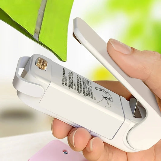 🔥✨ Mini Seladora Térmica Portátil – Preserve Seus Alimentos em Segundos ✨🥑