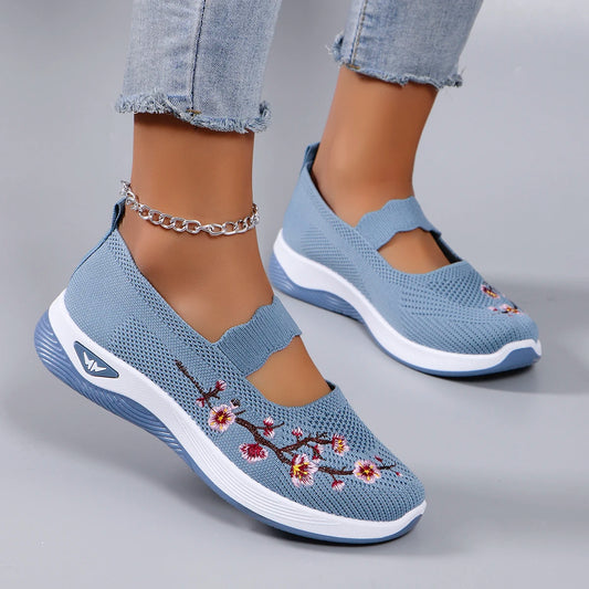 🛒👟🌸  Tênis Feminino Respirável de Verão – Leveza, Conforto e Estilo para Seus Passos! 👟✨
