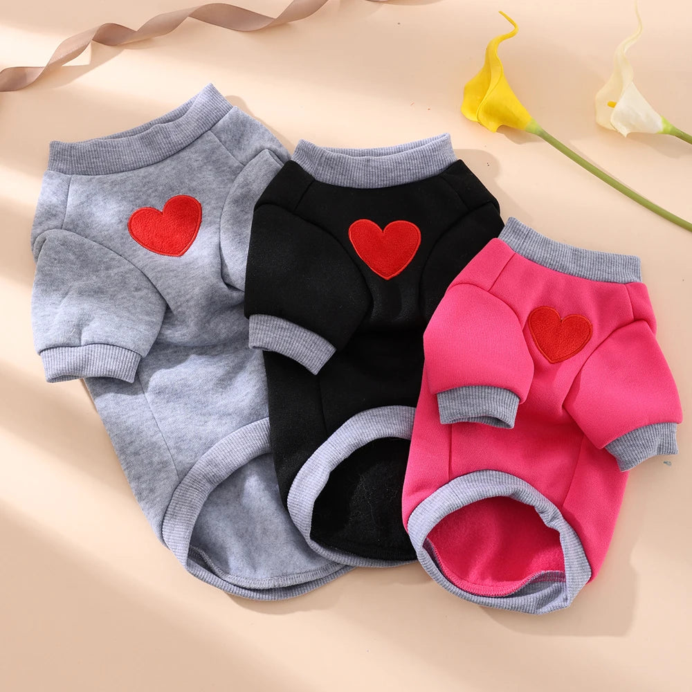 Moletom Pet de Inverno para Gatos e Cachorro Pequeno – Roupa Quentinha com Capuz para Yorkshire, Poodle e Filhotes | Conforto e Estilo