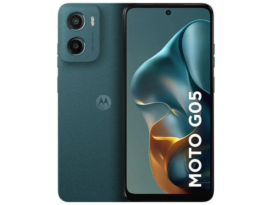 ✨ 📱Motorola Moto G05 – 256GB | 4GB RAM | 50MP | Tela 6,7".💚 Muito espaço, câmera poderosa e tela grande para tudo o que você ama!✨