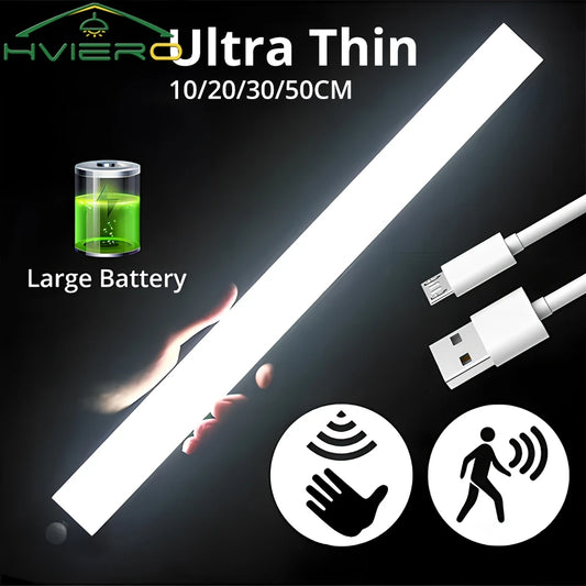 🌙✨ Luminária LED com Sensor de Movimento – Recarregável USB Magnética.💡 Iluminação Inteligente para Qualquer Ambiente.