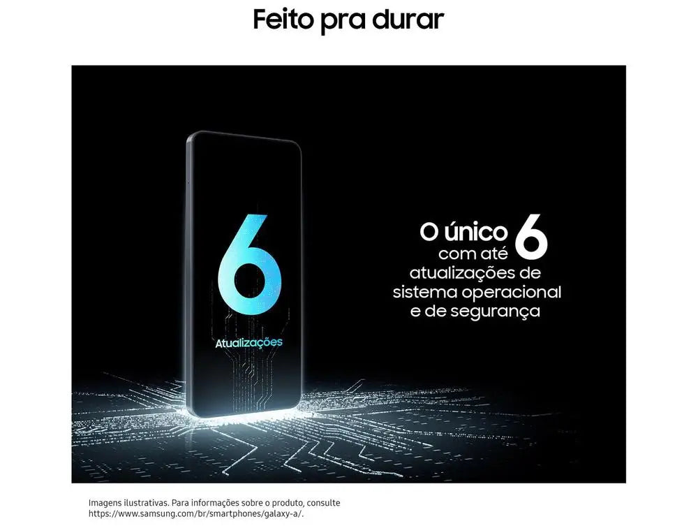 ⚡Samsung Galaxy A07 256GB 8GB RAM – Tela 90Hz, Câmera 50MP📸 e Bateria 5000mAh