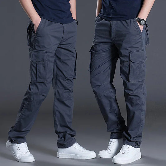 🪖 Calça Cargo Tática Masculina Pro – Multi Bolsos Outdoor👖🏕️