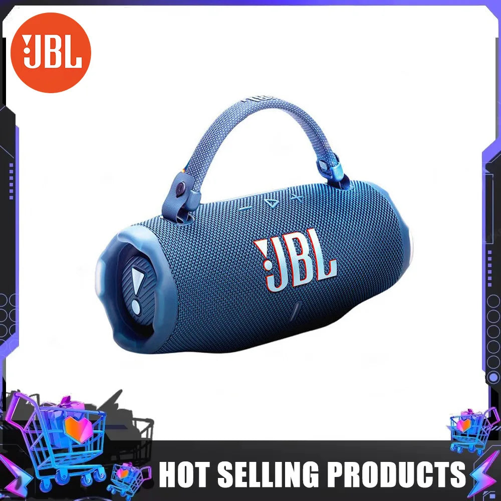 JBL Charge 6 Portable Bluetooth Speaker à Prova d’Água IPX7.