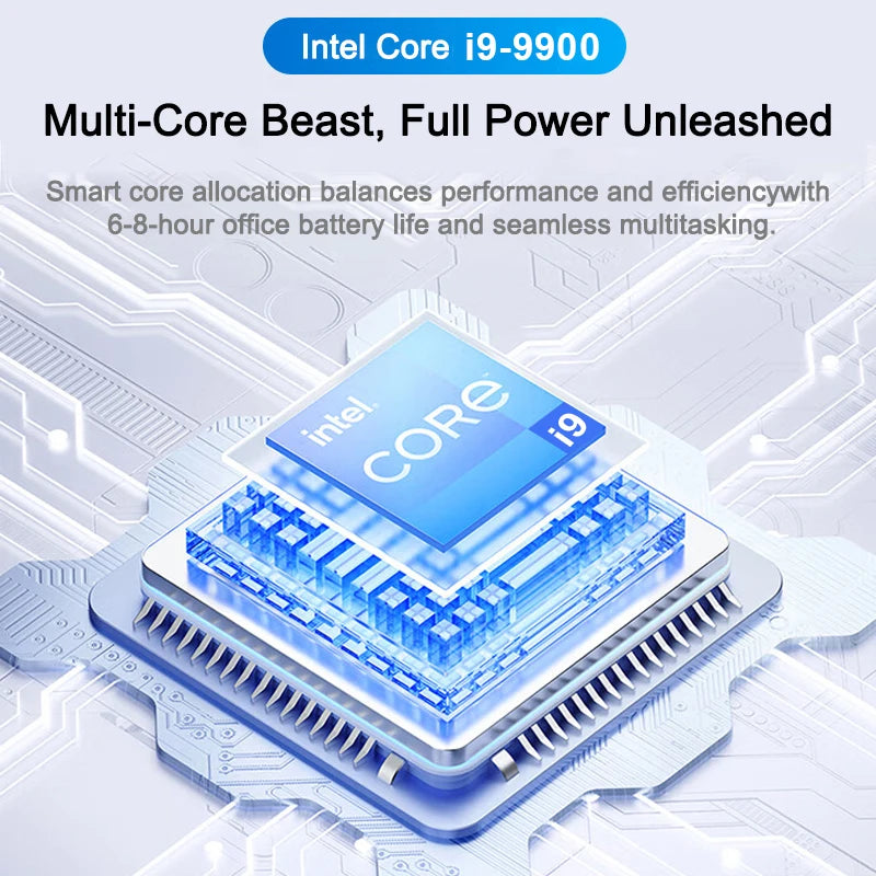 💻 Notebook Alta Performance 15.6" Full HD | Intel Core i9-9900 | 32GB RAM | SSD 2TB | Windows 11 | Ultra Slim