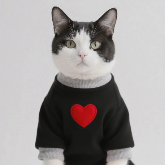 Moletom Pet de Inverno para Gatos e Cachorro Pequeno – Roupa Quentinha com Capuz para Yorkshire, Poodle e Filhotes | Conforto e Estilo